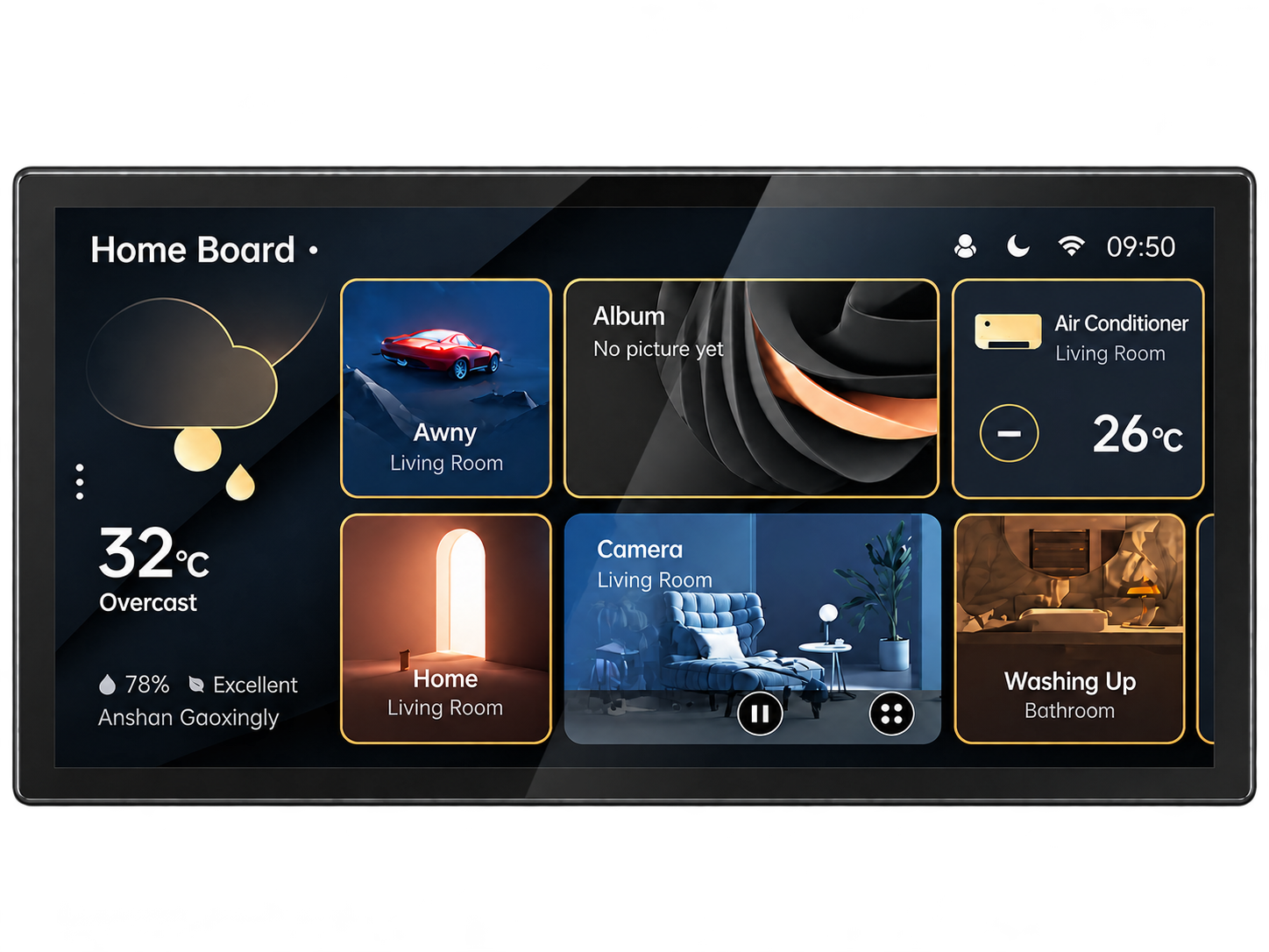 Aqara Panel Hub S1 Plus smart home control panel