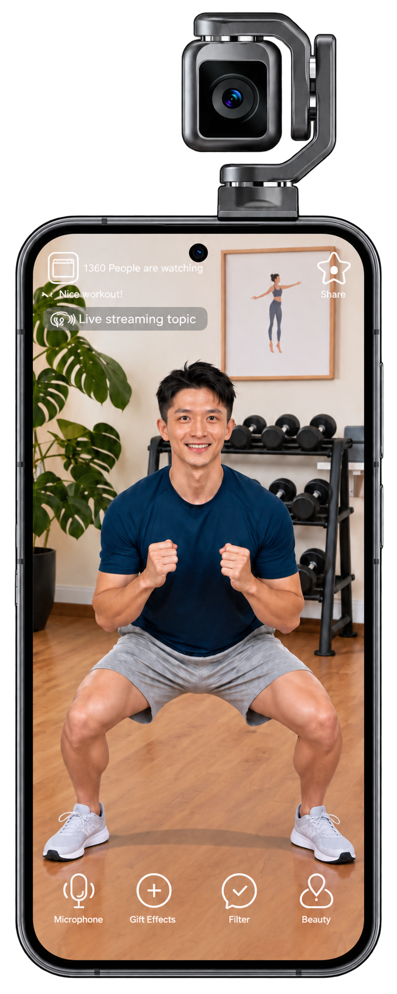 HONOR Robot Phone with robotic gimbal camera