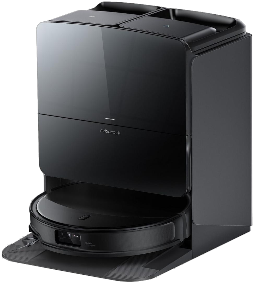 Roborock Saros 20 robot vacuum with docking station